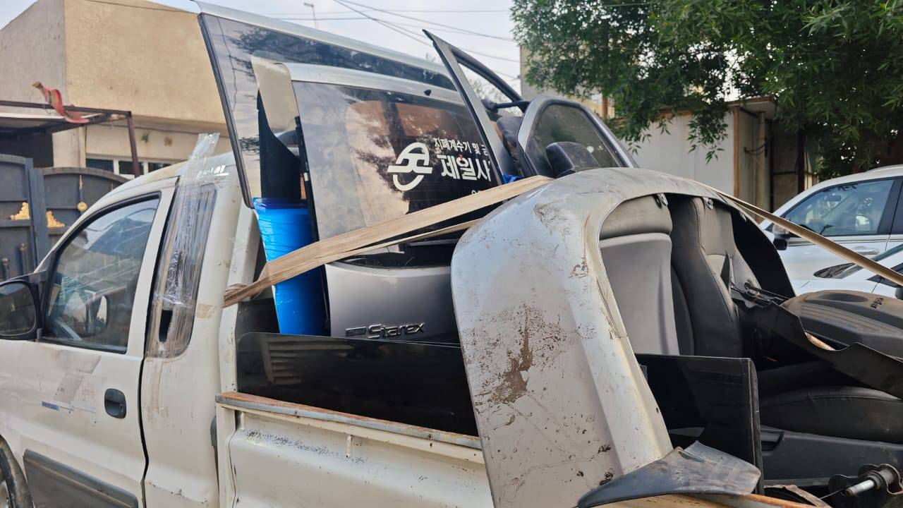 سلام عليكم  توجد اغراض ستاركس  كصة كاملة اتريد  تحويرة شد او بدون شد امسكر اوتو  بيبان اكسلات دسك وبنز  ورك كامل وارد كورية مكاني بغداد  رقمي *********** غير متواجد على الانترنيت
