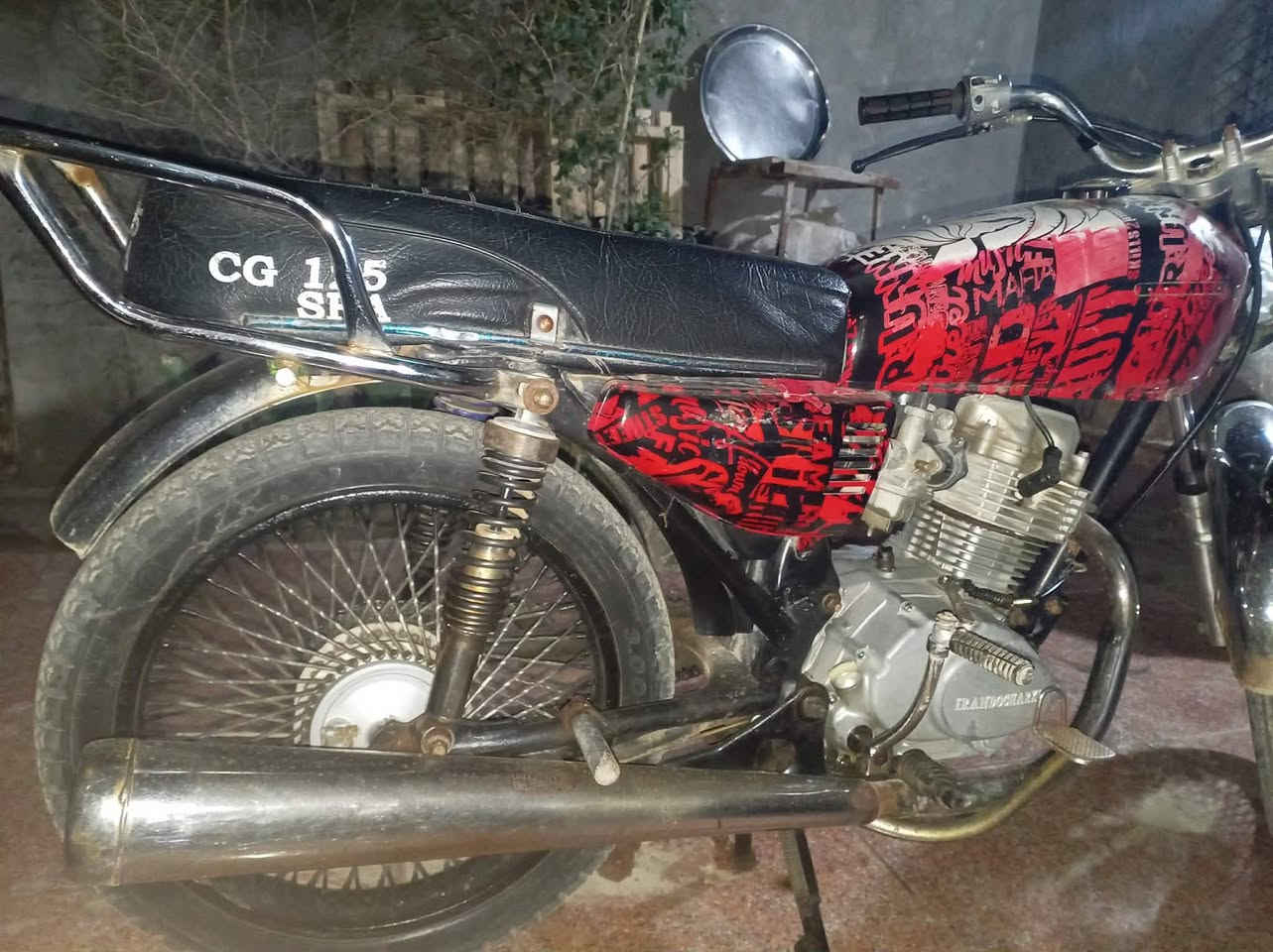 سلام عليكم دراجه للبيع اوراق كامله مديل 13   معمره 2019 كامله ماعوزه شي كهربيات كامله مكان ناصريه غراف*********** اتصل
