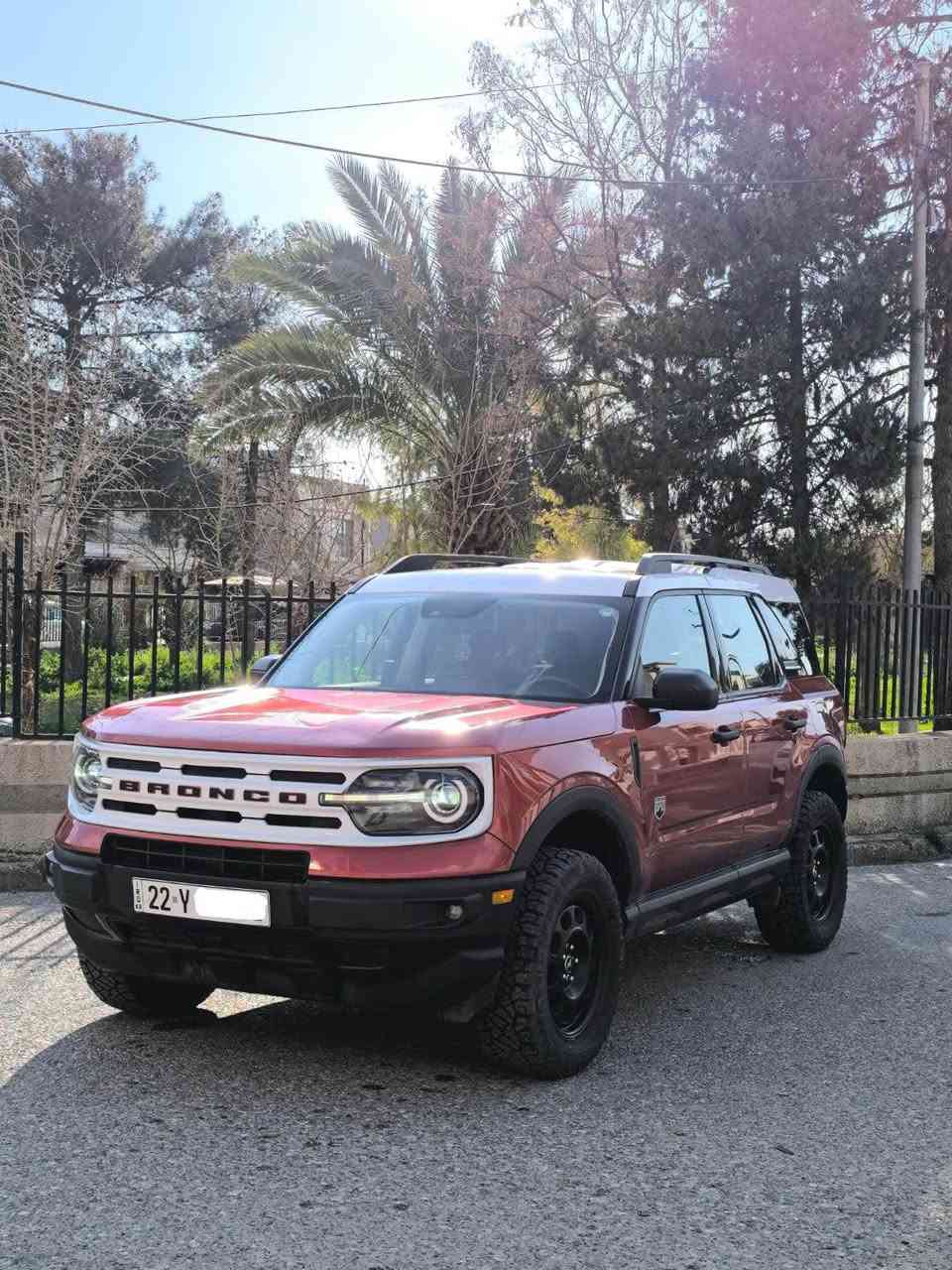 کــــــوردی 
تەنها فرۆشتن بە نقد 
Ford bronco
فۆرد برۆنکۆ بیگ باند
مـــۆدێل /2023
مواسفات / big band , 4×4 
مەکینە / v.3 سێ پستۆن ، 1.5 تۆربۆ
 ئێڕباگ شان ، بێ ناوگرتن
 2 دەرگای لای سایق سبوغ 
 کەمێک تەعدیل 

نـــــــرخ  (( 14800 $  )) 

ناونیشان هەولێر
 پەیوەندی واتساپ  ***********

عربي 
فقط بیع نقد 

Ford bronco 
فورد برونكو 
مــــــــودیل/2023
مواصفات/ Big band ، دبل اكسل 
محرك /  v.3 ثلاث سلندر
ایرباك بردة  ، بدون دواخل
بابين صبغ و شوية تعديل 

سعر   (( 14800 $  )) 
عنوان اربیل ، للاستفسار 
*********** أربيل, العراق
