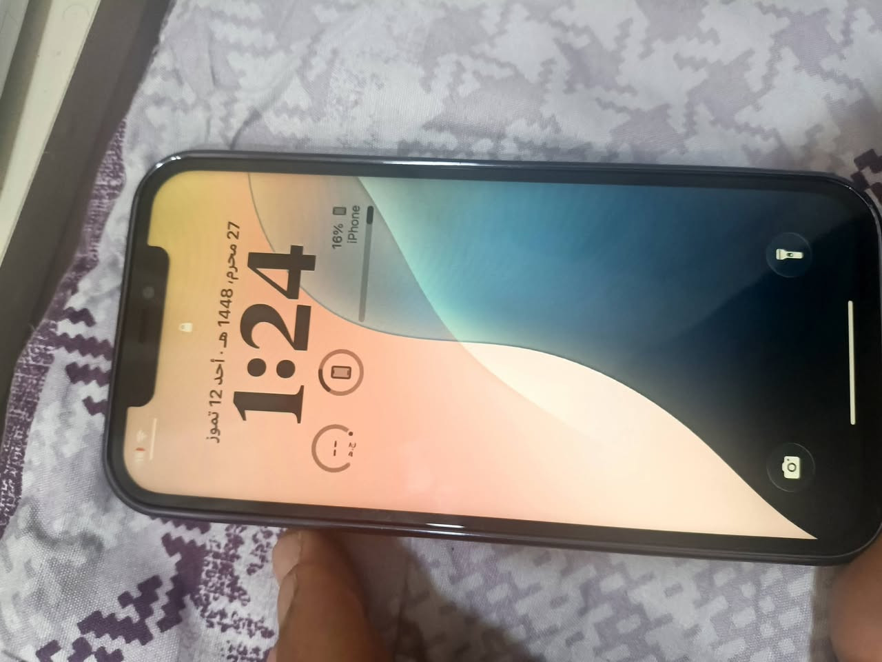 ش12 برو ماكس مبدل شاشة والضهر مكسور بطارية مبدلة جديدة كله مشغال مابي مشاكل القيس ايدي غال ميكشف وجه بس من حدثتة هيج صار سعره 275 
***********
