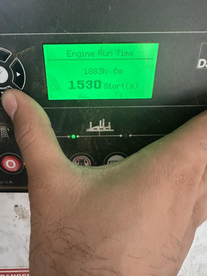 للبيع مولد بيركنر 250kv
كاتم المولد جديد مشتغل 1883 ساعة 

+964 788 000 8869
