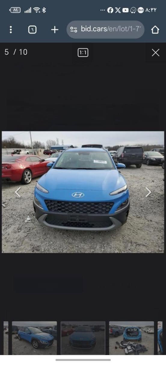 المواصفات كونا موديل2022
بصمة عدد /٢ وارد امريكي

محرك2000

الحادث كما موضح خلفي الجنطه

الخلفية

المقدمة كبس بدون ايرباكات

مغير السرعة اتوماتيك ثلاثة

وضعيات

النقطة الميتة

تحديد مسار

اوتو ستب

المقاعد مخمل

رادار امامي خلفي ومواصفات 

$144 السعر 

للاستفسار مراسله وات ساب ***********
