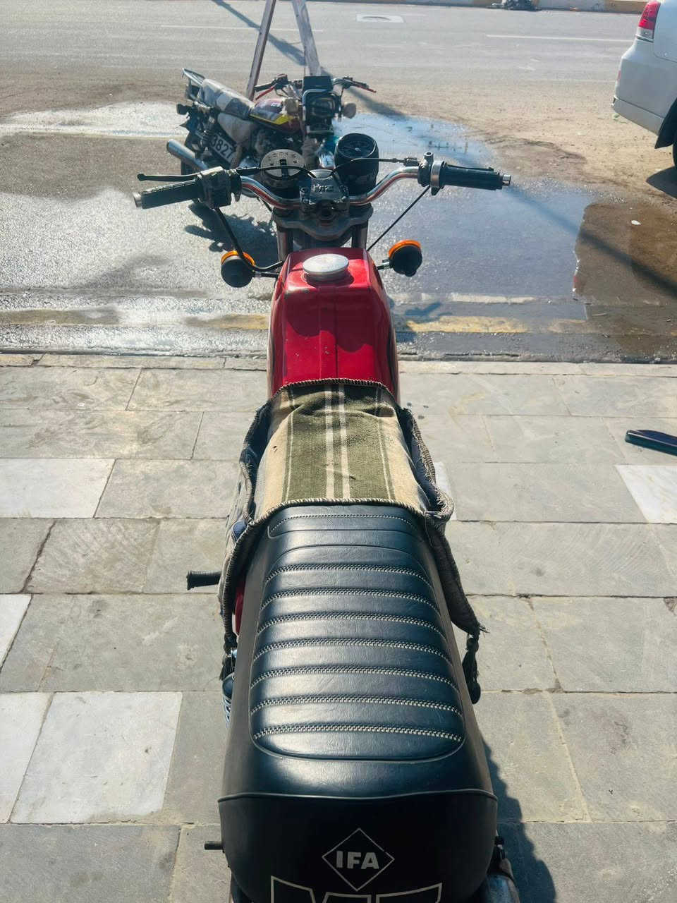 السلام عليكم دراجه 82كصه 1داينمو ارميجر الماني كلها شغاله نص هندر دراجه مكفوله من كل عيب كهربائيات كلها شغاله السعر 900وبي مجال مكاني الدجيل موشراي لتخابر متوازي واريد ابيع بهل سعر***********
