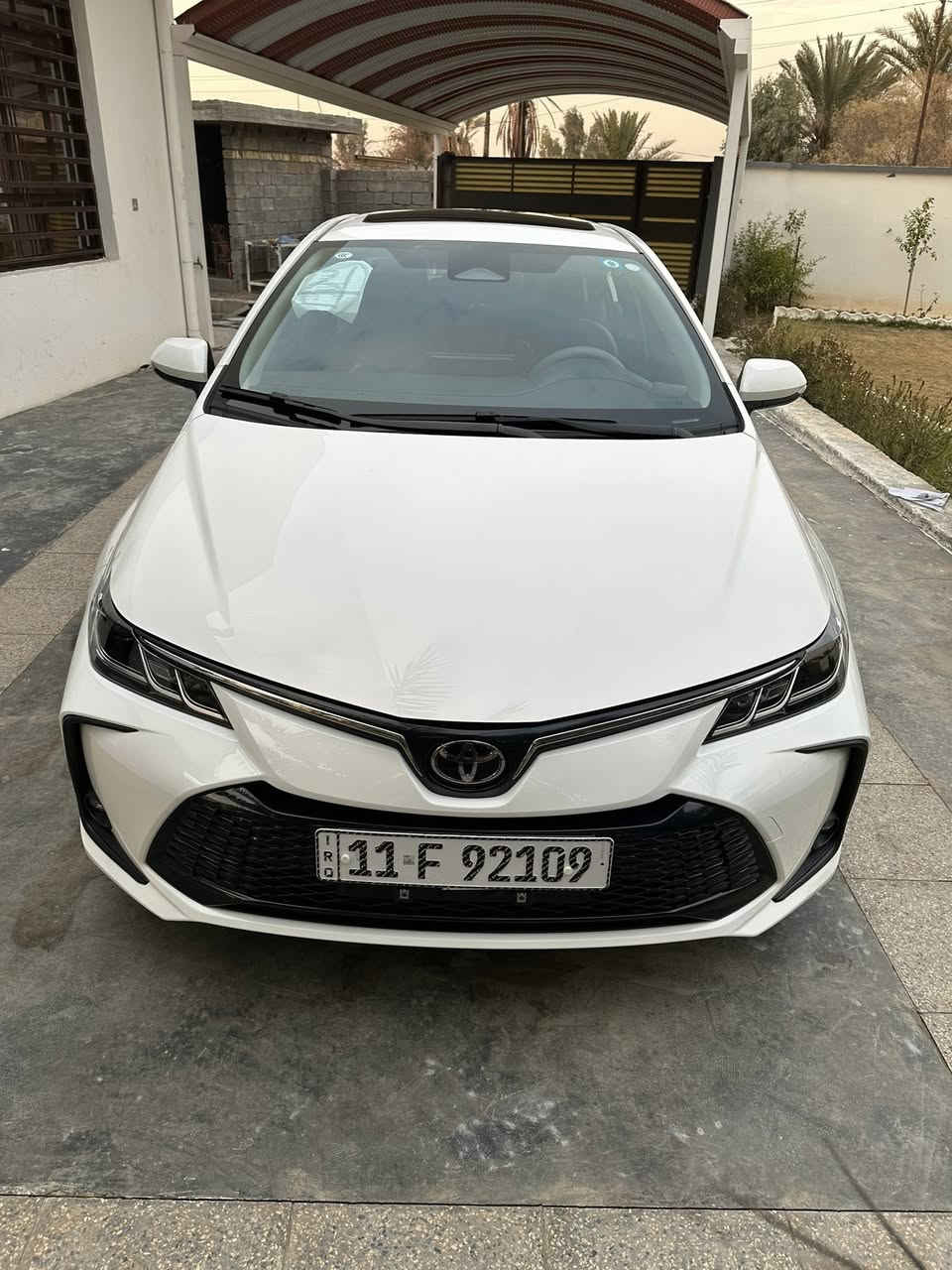 السلام عليكم 
كورلا شكل الخليجي موديل 2025
ماشية 1000 km
السيارة فتحة
بصمة / بصمة ابواب 
السيارة جاهزة من كلشي 
اخت الزيرو
شخط ما بيها مكفولة كفالة عامة من كلشي 
للتصال / ***********
العنوان / بغداد الغزالية
