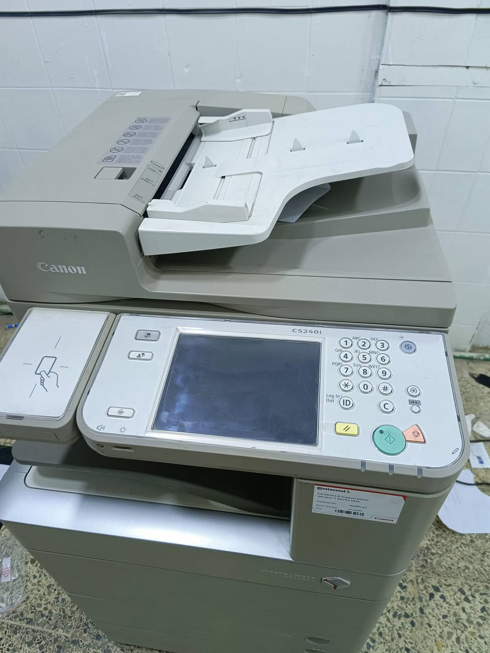 جهاز استنساخ canon c5240i
نظيف كلش اشتريته قبل شهرين 
يسحب ٤٠ نسخة بالدقيقة 
الوان بي بطالة 
+ مشتريله بطالة الوان جدد ب ١٢٠ الف بعدهن مامفتوحات احتياط
السعر 600 الف
عنواني بغداد - شهداء البياع - سوق رضا


**إذا كنت صاحب هذا الإعلان وتريد حذفه لأي سبب، رجاءا أرسل رسالة إلى الدعم الفني**