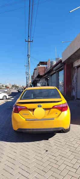 كورلا للبيع كلين بدون ظرر ٢٠١٥ فول مواصفات بصمة بدون شغال سلايت صندوق بصمة كشن جلادات نقابة مصفرة ماشي ١٩٠ باسمي بس مطلوب كومرك سعر ١٣٠ بي مجال قليل سيارة كلش جديد مابي اي نقص ***********
