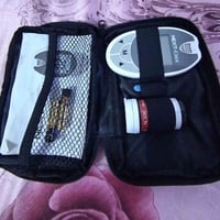 جهاز قياس السكر • مستعمل قليل • شرائح فحص