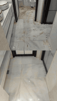 قبل ما تشوف الفرق… خلّيك تشوف الشغل الصح. هذا عملنا في جلي المرمر والك...