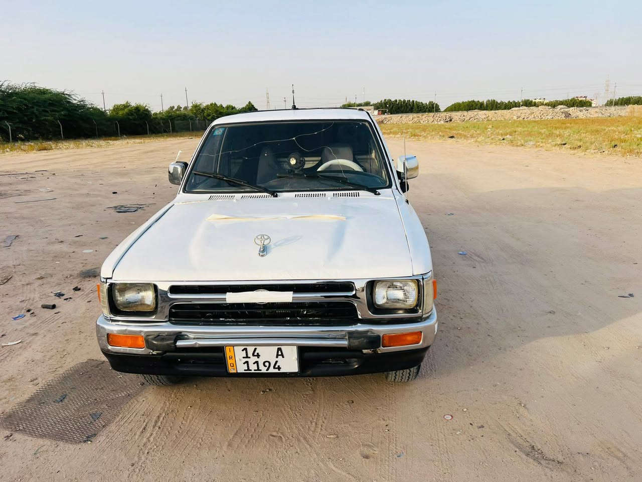 السلام عليكم
بيك اب تويوتا موديل1989
رقم جديد راعيها موجود يمته ماتريد تحويل
تخم تاير جديد مكينه وكير ثري واي 
لاتنقيص لاتبخير 
السعر خاص
‏‪***********‬‏
