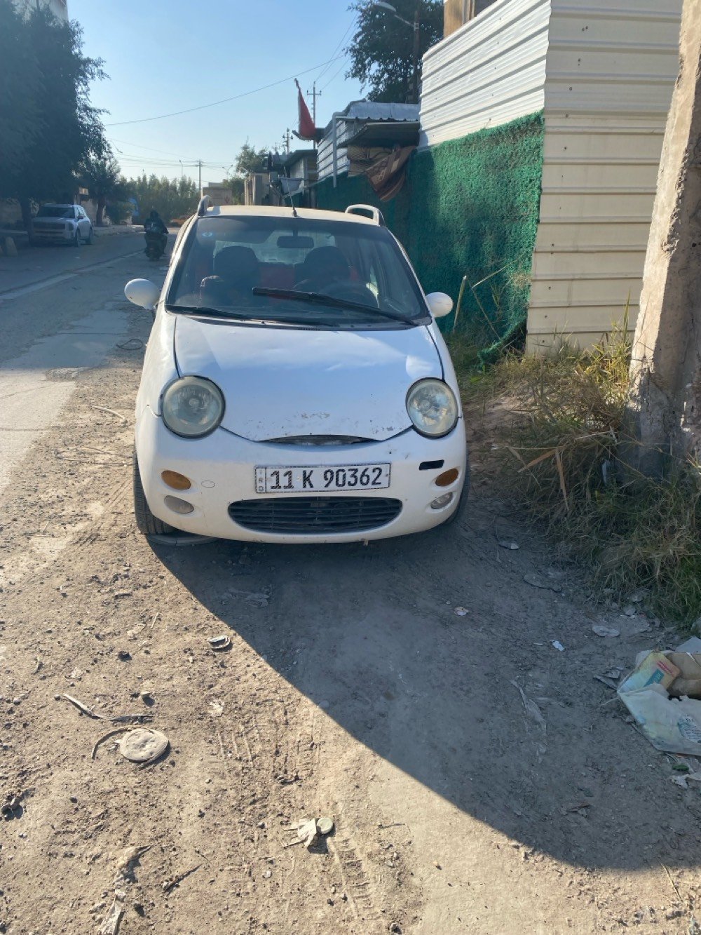 كيو كيو 2013 أوتوماتيك
سنوية جديدة رقم انجليزي جديد هزة جديدة
كير محرك مكفولات
الكشر شوفة عينك
تراي وين يعجبك سيارة جاهزة من كلشي وعليها ادامة
كاملة
بيهة نواقص بسيطة
السعر ٢٧$ 
عنواني بغداد