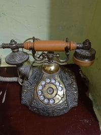 تلفون نحاس ثقيل • توصيل بالموصل • الموصل