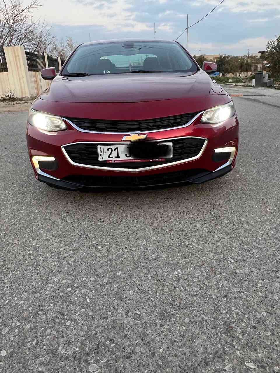 ماليبو موديل 17 رقم سليمانيه جديد فول بدون فتحة ضرر جاملغ بنيد صبغ بدون دواخل سيارة جاهزه سعر 105 
شراي اتصل *********** مكان كركوك
