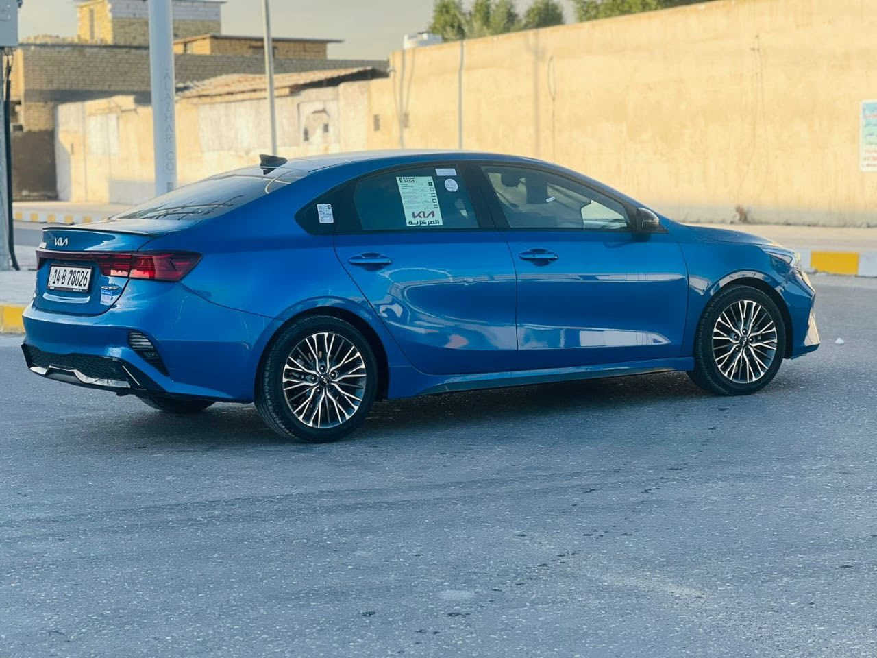 السلام عليكم 
كيا فورتي  رقم بصره معوقين وكاله عامه جي تي لاين 2023 
موصفات. بصمه  شاشه جبير  رادار امامي و جانبي و سايد بريك بصمه و مثبت سرعه  قياده ذاتي ماشيه 43 حادثه تبديل بنيد ورشات صبق صفحه السيره سعر 123وبيه مجال ***********
