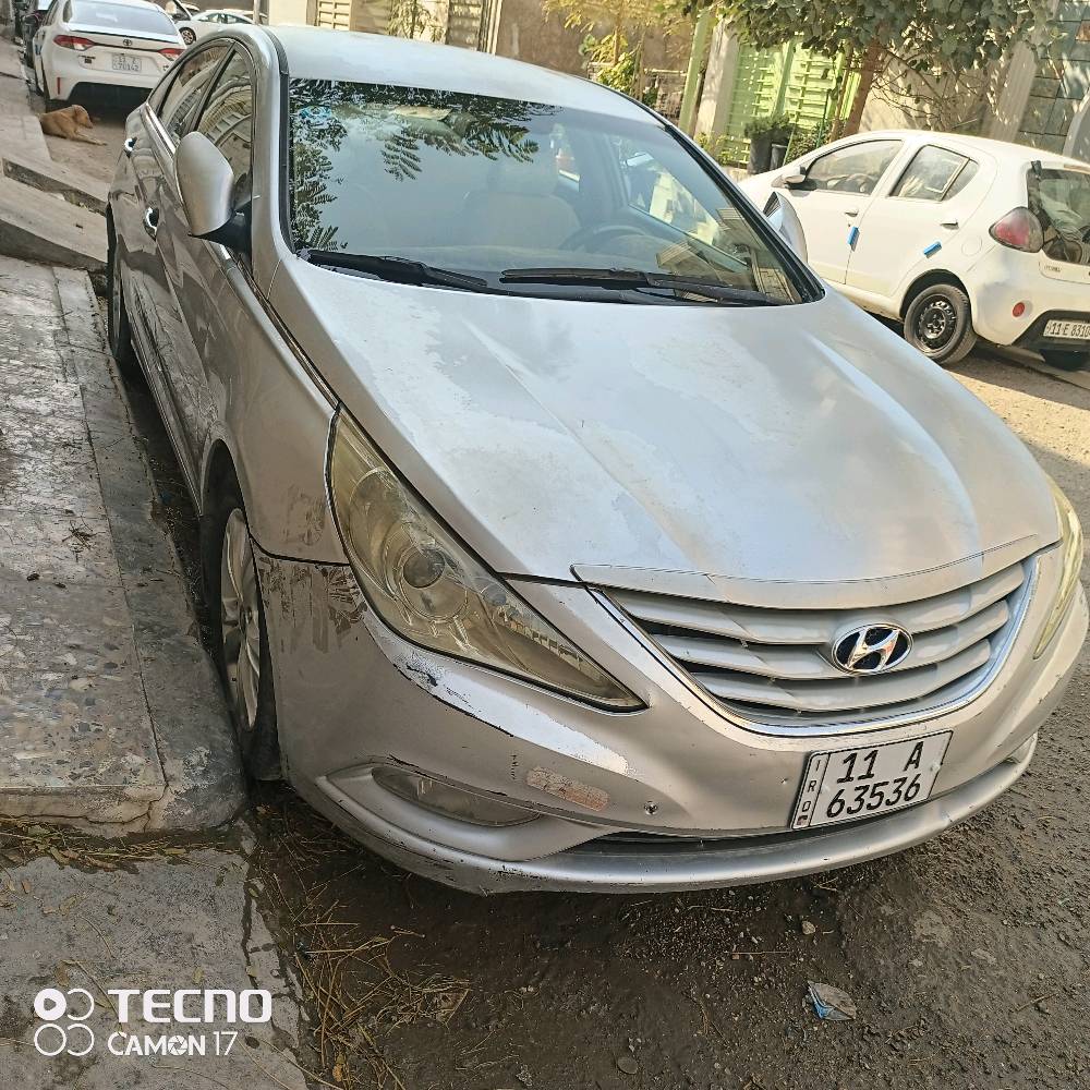 للبيع سوناتا موديل ٢٠١١ خليجية محرك ٢٤٠٠ دوش بأسمي رقم بغداد مكفولة من الصبغ والحادث السيارة خليجية رقم بغداد انكليزي مكاني بغداد غزالية السعر  103 ورقة رقمي ***********