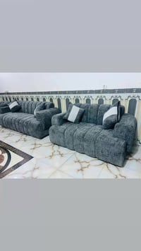 تخم 10 مقاعد • خشب چام • قماش خاولي