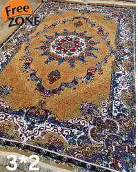 #احجزوا_الان زولية كاشان ايراني 440 شانه  قياس 2 * 3 متر  متوفر الان ب...