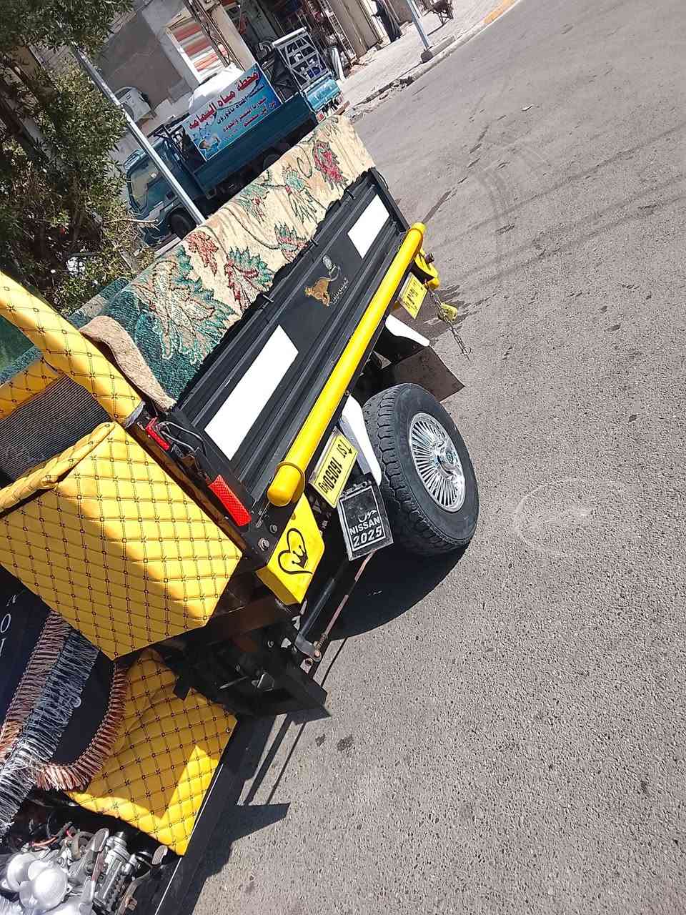 سلام عليكم ستوته صقر موديل 2024 جاهزه لآخر حبايه دوشه كبات أمريات درع كهربائيات تايرات كله جديد ركبه وشاصي كفاله عامه نكره سلف أحله من الصوره بعد مكاني بغداد زعفرانيه 
***********
