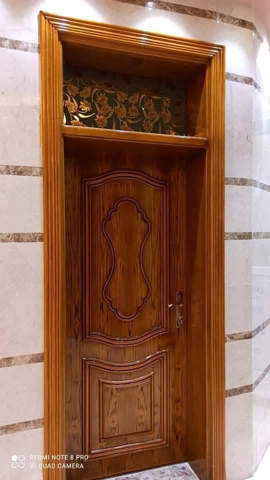 سلام عليكم ابواب تفصال حسب الطلب صبغ حراري موجوده ‏‪***********‬‏
