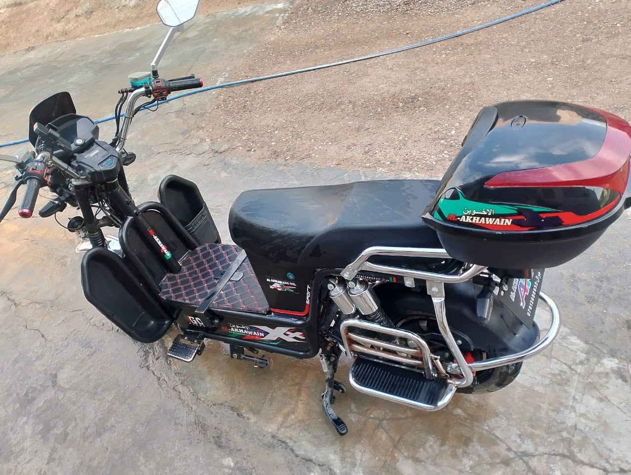 سلام عليكم اخون موطور شحن جبلي البيع  مكاني الخالديه شارع  عشرين الاستفسار  عل رقم الهاتف ***********
