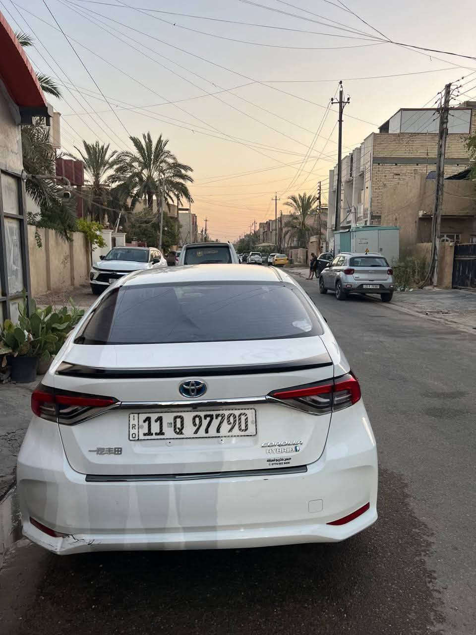 السلام عليكم

كورلا 2024   

خليجي هايبرد   

علامة زرقاء المرغوبة 

سيارة بيها بارد جاملغين  امامي ع كد شبر ب شبر

رقم بغداد  تحويل مباشر 

سيارة جديدة بمعنى الكلمة 

محرك 1800 هايبرد HEV  

ماشية٤٠ الف حقيقي بعدها زيروو 

شحن ذاتي 

بصمه + دخول ذكي 

هاندر بريك بصمه + اوتو هولد 

سلايت 

رادار امامي 

سياقه اليه 

تبريد قطعتين 

شاشه ابل كار بلي و اندرويد + كامره خلفيه 

مانع نزلاق + مود درايف +  ايكو مود 

كيجات شاشه دجتل 

مقاعد جلد  لون اسود

حساس لايت كامل اوتو عالي ناصي اوتو + حساس ظغط اطار 

تحكم سترين كامل فول 

لايت زينون + لد نهاري + اشاره لد 

اشاير مري  

وبعد بيها هواي مواصفات 

 مكاني السيارة بغداد 

سعر  ١٤٥ وبيها مجال 

للاستفسار ‭ *********** ‬

