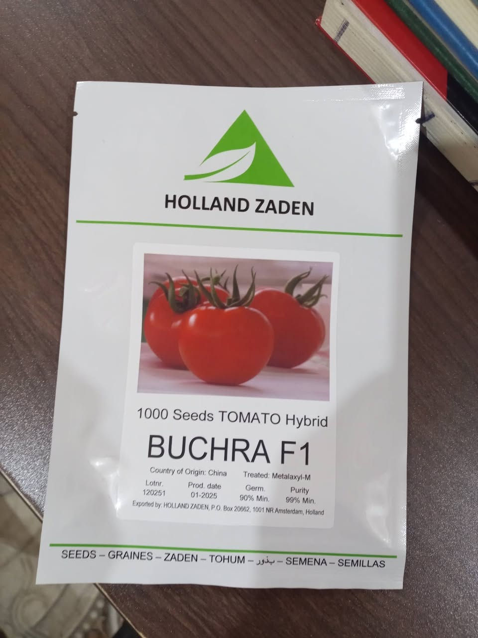 ع بركه الله وصول  أصناف طماطه المتميزه
١ صنف طماطه الميس
٢ صنف طماطه البشرئ
٣ صنف طماطه الروعه
٤ صنف طماطه المبكرصنف 
٥ طماطه المايكوري

٦ الأوسكار
٧ البركات
تم وصوله الئ مكتبنا مكتب حيدر الصالحي للتجهيزات الزراعيه
العنوان النجف الاشرف الحيدريه شارع العلوه قرب معمل أكرم للصناديق
***********
