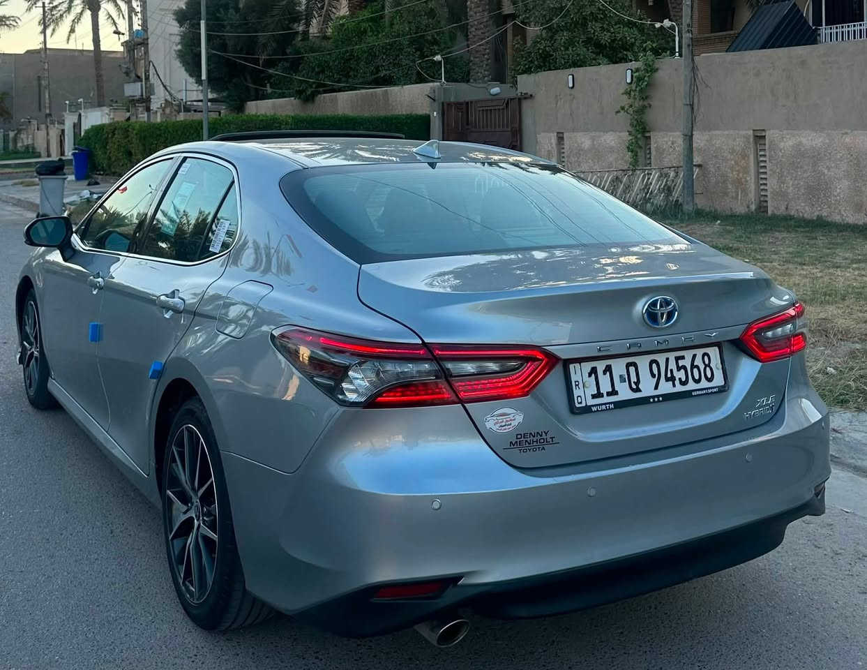 تويوتا كامريEV XLE موديل 2024
عداد المسافة :   31 الف كيلو متر
حجم المحرك : 2.5L  
حادثهه بنيد وبارد بلجاملغ ايرباك دركة ورجل فقط 
فـول مـواصـفـات 
ابواب  بصمة
بصمة تشغيل 
داتا شو 
شاشة  كبير ابل كار بلي واندرويد اوتو
كامرات 360 محيطية
ويل 19 الرياضي 
حساسات خلفيه
هاند بريك بصمة
اوتو هولد (𝐀𝐔𝐓𝐎 𝐇𝐎𝐋𝐃)
اوتو ستارت (𝐀𝐔𝐓𝐎 𝐒𝐓𝐀𝐑𝐓)
اوتو ستوب (𝐀𝐔𝐓𝐎 𝐒𝐓𝐎𝐏)
رادار امامي (تحديد مسار)
رادار جانبي (نقاط عمياء)
حساسات خلفي 
مانع انزلاق+𝐀𝐁𝐒
3انظمة  (𝐄𝐂𝐎) (𝐍𝐎𝐑𝐌𝐀𝐋)(𝐒𝐏𝐎𝐑𝐓)
نظام EV MODE
تحكيم استيرن+ شفتات استيرن
كشنات جلد ، كشنات كهربائي
كشنات الامامي تدفئة تبريد
لايتات (𝐋𝐄𝐃) عدسة زينون
اناره داخليه led 
ترحيب بلادي بالدواسات 
شاحن وايرلس
مثبت سرعه تفاعلي قيادة اليه 
تحديد مسار 
السعر 188 و بيها مجال بسيط
العنوان بغداد الكرخ 

‭***********‬
