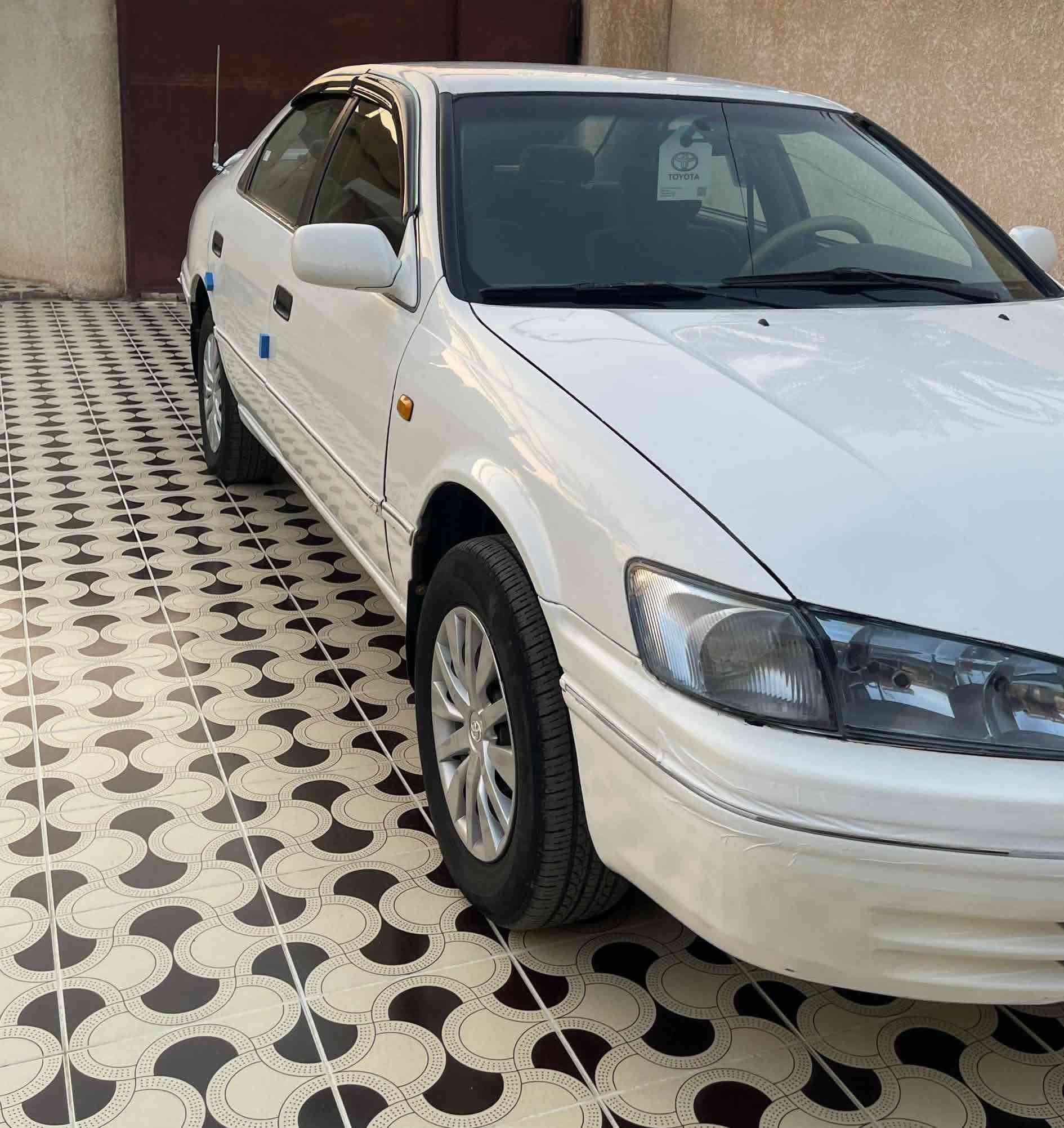 السلام عليكم.
للبيع كامري 2001.خليجي.رقم اربيل بسمي

بيها صبغ باب. 

وتبديل قطعتين بلادي نفس اللون. شرط السونار 

محرك 2200 ابو الكف مكفول. كير مكفول

تبريد ثلج. تخم صدر جديد 

السعر 83

/مجال بسيط جدا

مكان السياره صلاح الدين قضاء بلد

***********
