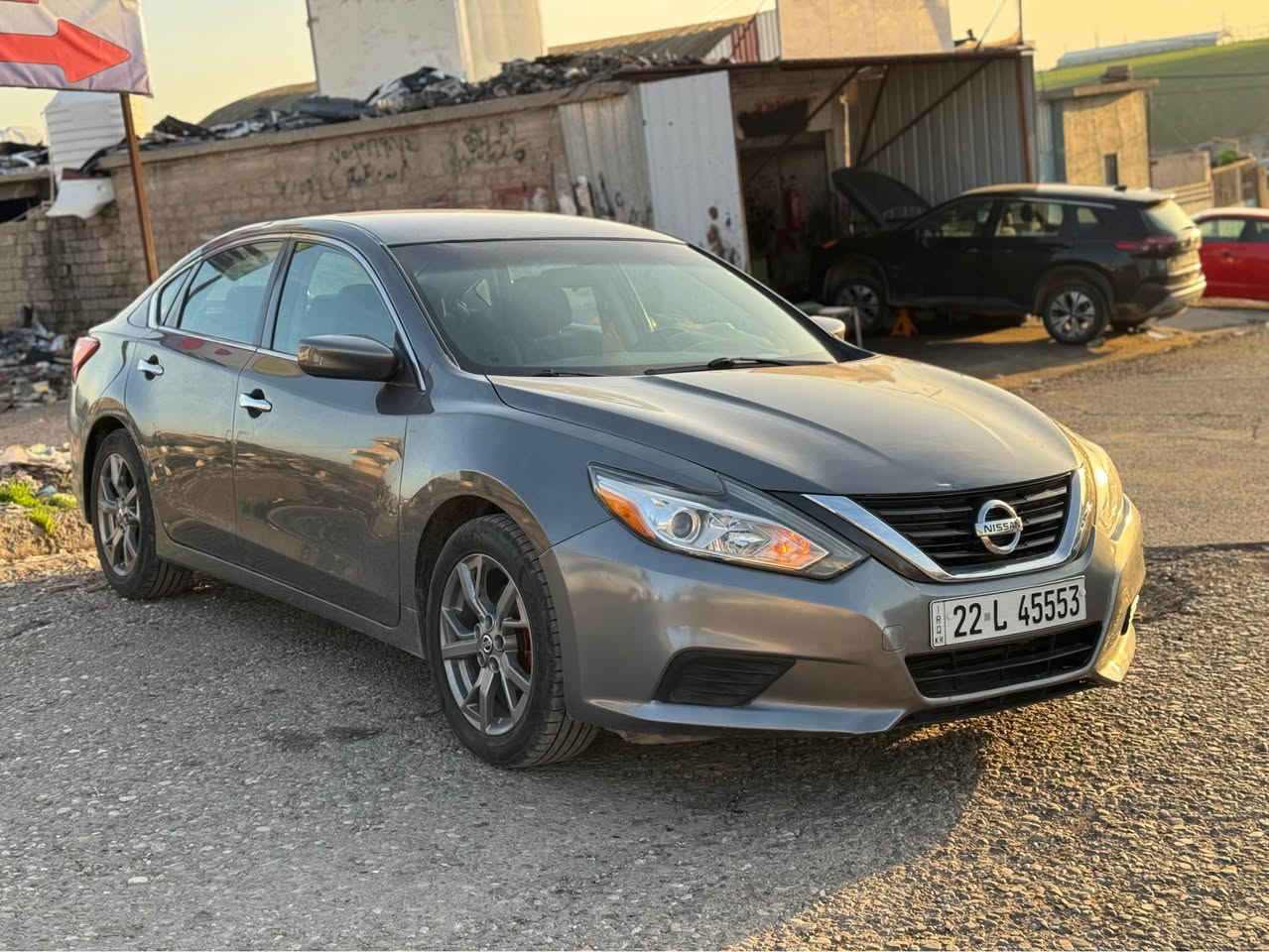 Nissan Altima S 2017 نيسان التيما اس
جملغ خلفي و صندوق صبغ فقط باقي السيارة كفالة
ارباكات سليمة و بجم كبس و كير محرك تبريد شرط 💯
١٣٤ الف ميل ماشية، سيارة ماشاء الله عليه حلوة و جاهز

سعر 110 و مجال بسيط و مكان عقرة "ئاكرئ"
واتس اب و كورك ***********
0750-7739471 اكر, نينوى
