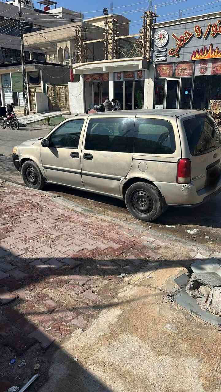 السلام عليكم للبيع شفروليت بلاندر موديل 2007 كير مكينة حاوية جدد كهربائيات كلها شغالة رقم بغداد  انكليزي الجديد تحويل ثاني يوم  7 راكب سعر 52 ورقة وبيها مجال مكانه بصرة خوان انا مكلف بالنشر كلشي ما اعرف اتصل ع رقم ‭0783 330 0199 البصرة, العراق
