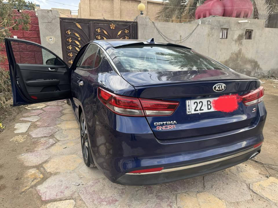 كيا اوبتما وارد امريكي
موديل 18 
رقم اربيل الجديد
سيارة بأسمي وسنويتها 2030
لون چويتي 
محرك 2.4 GDI 
مواصفات S نص فول 
كشن كهربائي 
كشنات جلد ومخمل 
رادار جانبي 
مانع تزحلق
حساس خلفي 
فول تحكم ستيرن
شاشة كبيرة 
3 وضعيات قيادة
كاميرا خلفية دوارة
عداد المسافة 73 الف ميل وقابل للزيادة
حادثها جاملغ راجع بارد والبنيد مبدل
اضافات داش كام و عازل حراري
السعر 126 $ 
***********
