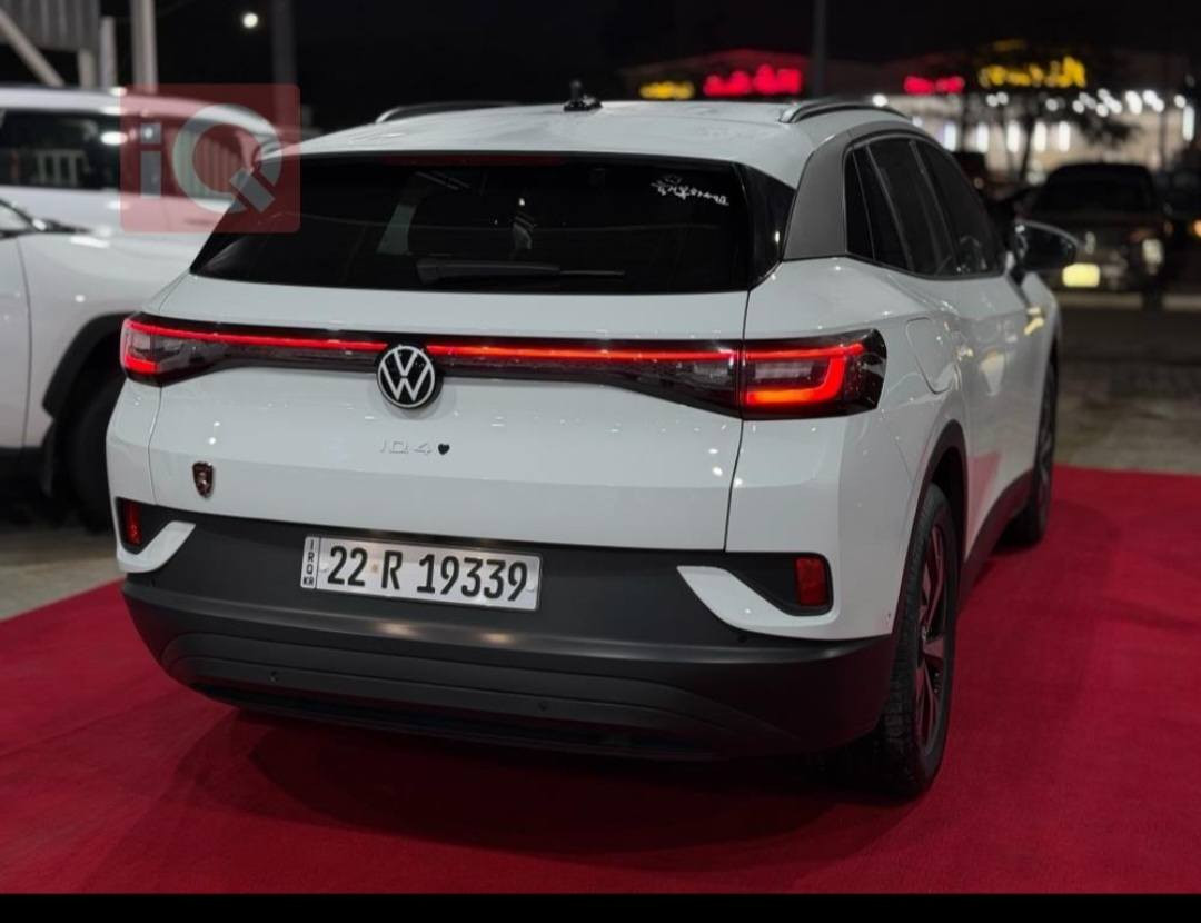 فولكس واگن ID4
موديل 2023..فول كهرباء 
شحنة الواحدة تمشيك 500 كلم
حادثها جامرلغ واحد ..بدون دواخل 
وقطعتين كلير امريكا..
مرقمة اربيل..باسمي 
موجود بكركوك..سعر 175$
***********
