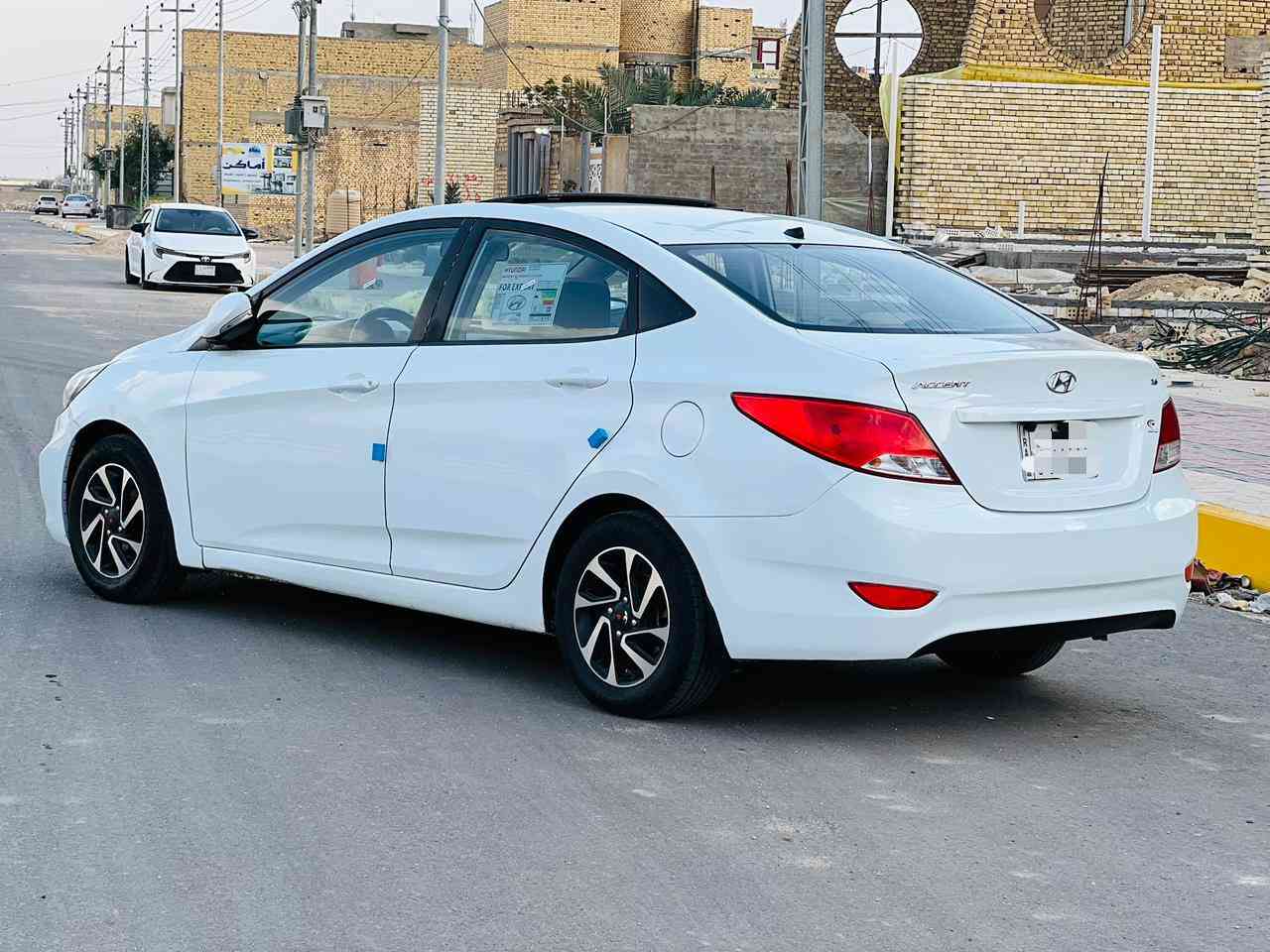 سلام عليكم
هونداي اكسنت موديل 2016 خليجي حره مشروع وطني تحويل بنيد مبدل جاملغ امامي صبغ وطرف الباب بدون ضرر داخلي سونار مرفق بالمشنور 
سياره فول المواصفات فتحه سقف تحكم استيرن جهتين لايت زنون شاشه كبيره كامره دواره اشاير بالمري 5 ويل كروم 
محرك1.600دوش سياره جديده وجاهزه مكينه وكير وحداده وتخم تاير ماشيه 190km حقيقي جديده كلش 
مــكــان-الــســياره-النــااصرية 
بس اليدور نضيف يتصل الاستفسار اكثر
***********
