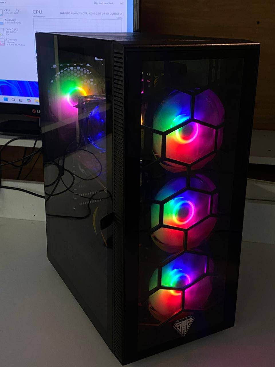 280$✅
320$ ❌

CPU : E5-2650 V4
GPU : RX580 8GB MSI
MOTHERBOARD : X99-p4
RAM : 8GB T-Force
STORAGE : 512GB SSD
COOLER : AIR cooler 

بۆ حیجزکردن

***********☎️📞 السليمانية, العراق
