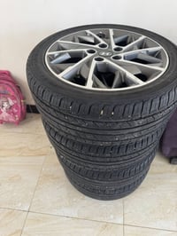 السلا عليكم تخم تايرات جديد ماشي عليه اسبوع بس نوعينه الصيني ابو الاسد...