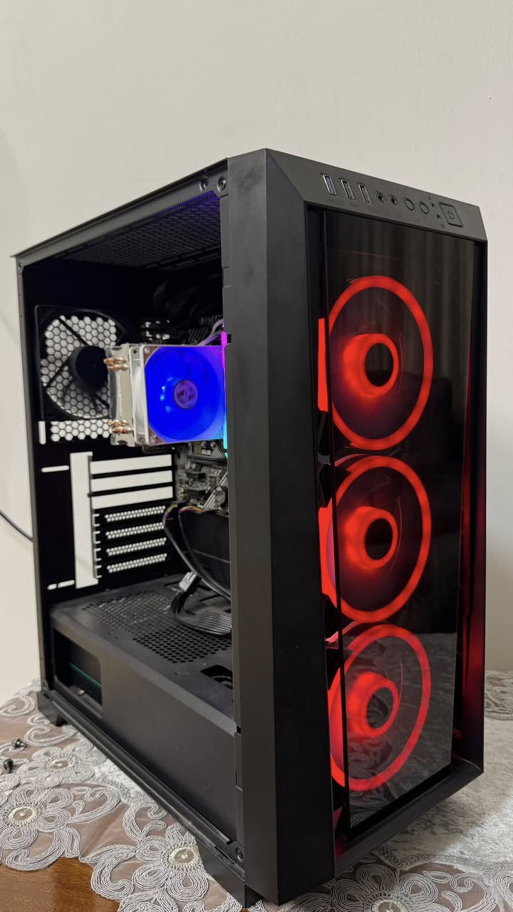 بدون كارت شاشة
ب400 الف
ما عندي توصيل محافظات

المعالج i5-10400f
المبرد غازي Core ABKONCORE
Ram corsair 16x1 16gb 3200 mhz
البورد asus prime h510m-e
Ssd 256gb الذاكرة
البور Deepcool PF650W 80 PLUS
الفانات Fan GamdIAS rgb
الكيس case gamedias


**إذا كنت صاحب هذا الإعلان وتريد حذفه لأي سبب، رجاءا أرسل رسالة إلى الدعم الفني**