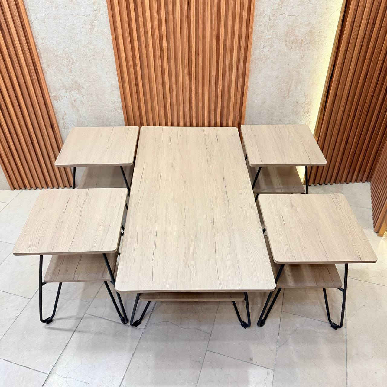 سيت طبله 4+1 سطح خشب Hdf
رجل حديد صبغ حراري 
قياس الطبله الكبيره 
ارتفاع 45 سم 
عرض 60 سم 
طول 120 سم 
قياس الطبله الصغيره 
ارتفاع 50 سم
عرض 40 * 40 سم مربع 
السعر 150الف


**إذا كنت صاحب هذا الإعلان وتريد حذفه لأي سبب، رجاءا أرسل رسالة إلى الدعم الفني**