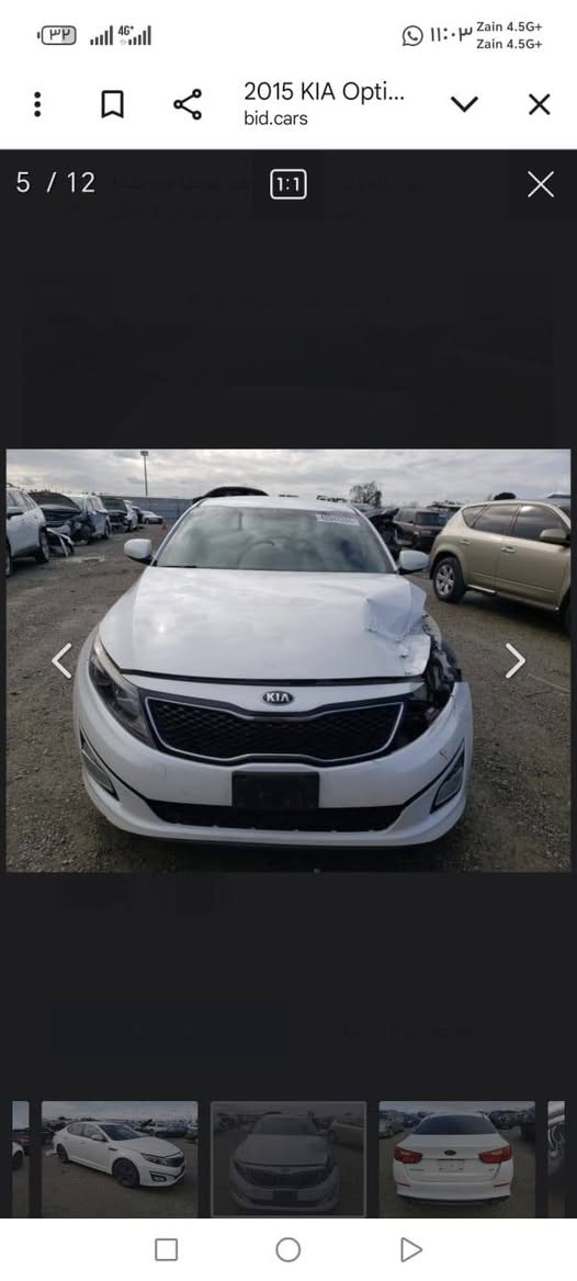 سلام عليكم
للبيع او المراوس كيا اوبتيما موديل 2015 رقم ذي قار انگليزي بسمنه تحويل مباشر 
وارد امريكي: جاملغ وبنيد بدون ضرر داخلي والباقي مكفول حتى من بارد بدي صافي كلش 
مواصفات معروفه شاشه كبيره كامره دواره تحكم استيرن جهتين لايت لد زنون شفتات نضام ايكو مانع انحدار ويل كروم حساسات وباقي المواصفات المعروفه 
سياره جديده كلش بوضع شركه مكينه وكير وحداده وتخم تاير وتبريد شرط تراي زيرو وضع الوكاله سياره بمعنى الكلمه 
مــكـان-الــســياره-النــاصرية 
الــســعر:120 وبيها مجال 
الاستفسار اكثر 
***********
