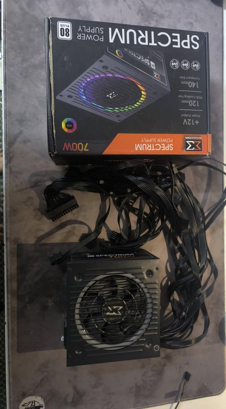 سلام عليكم. قطع pc للبيع
رامات

T-force ddr4 3200hz 16×1
100الف

T-force ddr4 3200hz 16×1
100الف 

corsair ddr4 3200hz 16×1         
110الف

معالج

i512400(بدون حرف) 
150الف

ssd m. 2

addlink 1T gen 3 
100الف

بور سبلاي
 
SPECTRUM 700w 80plus
سعر 50الف 

مكاني موصل ويوجد توصيل لكل المحافظات


**إذا كنت صاحب هذا الإعلان وتريد حذفه لأي سبب، رجاءا أرسل رسالة إلى الدعم الفني**