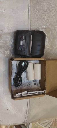 طابعة حرارية • جديدة • مع رولات