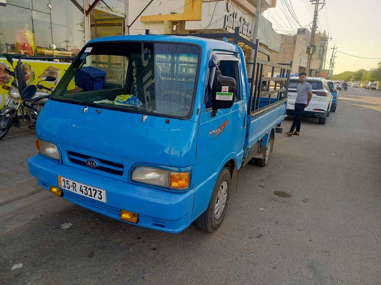 السلام عليكم متاح كيا بنكو موديل 96 محرك وكير مكفولات ونضافه فول رقم انبار تحويل ثاني يوم وتعهد من غلامات وتراي وين ما تريد السعر 53مجال بسيط المكان الأنبار جزيرة الخالدية للاستفسار الاتصال على الرقم ***********
