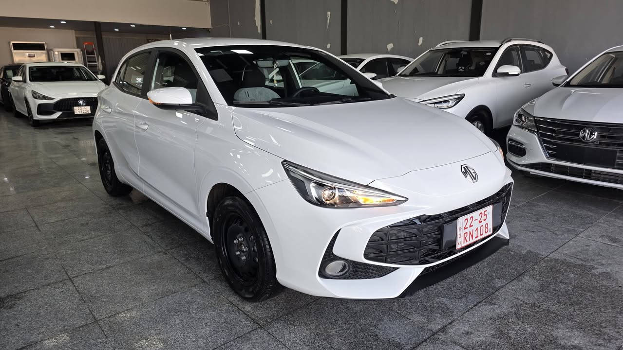 ئێم جی  MG3 2026
سعر ٩٧ ورقة  ژمارە کاتی ٦ ساڵ زەمان . 
تەنیا یەك هەزار ڕۆیشتووە.
مواصفات.شاشەوکامێرا.ڤۆلیۆم.حساس.
مکان   اربیل. معرض توب كارس شارع ١٠٠
موبايل  ***********   سعر ٩٧ ورقة.
