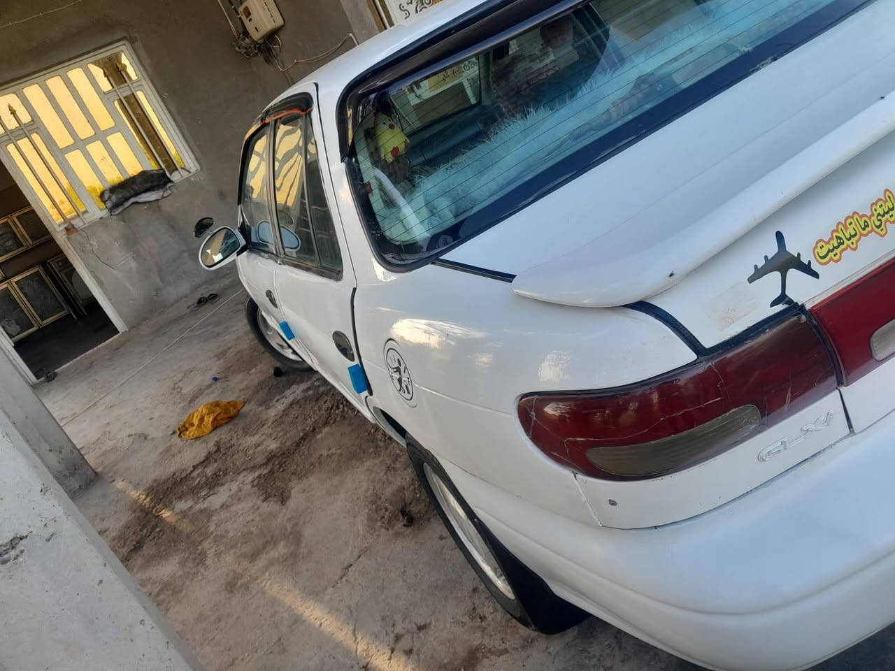 سلام عليكم كيه سيفيه البيع
محرك 1600

محرك وكير خير من الله 
كهربايات كله شقاله 
تخم تايرات سياره مصبوغة عام الجماليه 
حداديه خير من الله 
نقصه بس تبريد   
  تحويل مباشر بسمي سنويه جديده ستفسار ***********
مكاني بغداد يوسفيه ما متواجد عله الفيس سعر 37وبيه مجان الطيبين مو شراي لا تتصل
