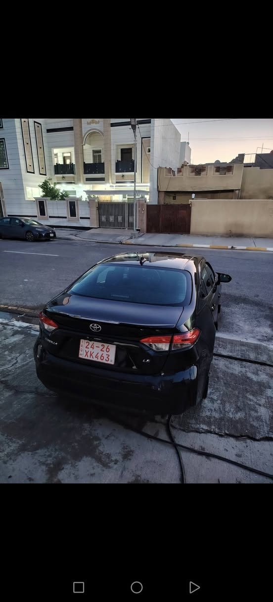 تويوتا كورولا  LE 2025 شكل جديد 
سيارة جملغ امامي و نص باب و نص جملغ خلفي صبغ بدون دواخل  
ارباك استيرن و تكمة طاك راجع سستم
حجر صالنصه بلادى
سعر143 وبيه  مجال
سيارة ماشيه 15km الف 
‏‎مواصفات  LE
داخل كريمي
‏‎شاشة✅
‏‎كاميرا
‏‎رادار✅
‏‎تحديد مسار✅
‏‎تحكمات ستيرن✅✅
‏‎مانع انزلاق✅
‏‎اوتو بريك✅
رقم شاصى👇
5yfb4mde8sp242537
سياره رقم كاتي  شرط ترقيم اربيل 
 اتصال وبيه واتساب👇
***********

