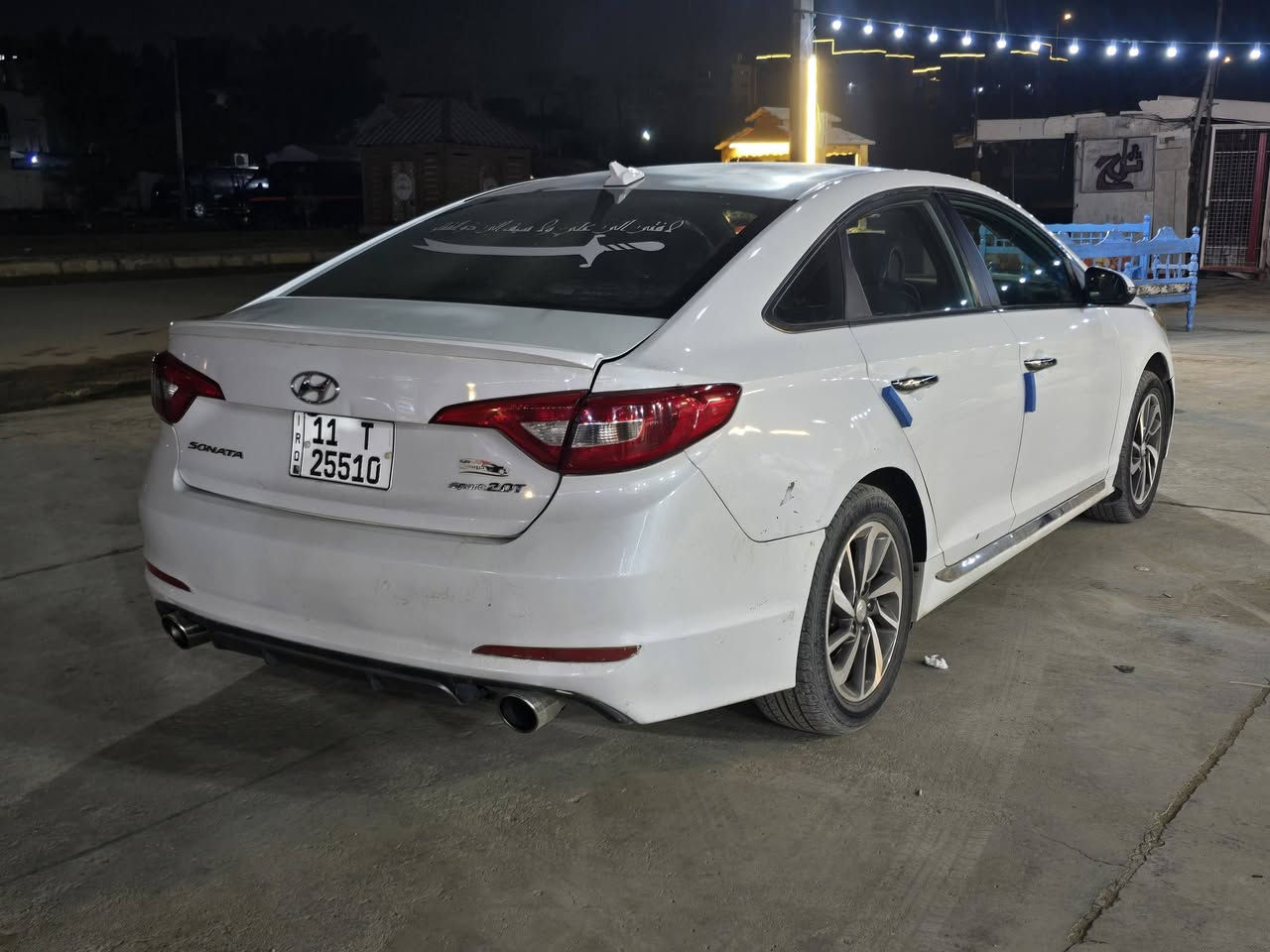 السلام عليكم للبيع او المراوس سوناتا 2017 محرك 2000 تيربو جي دي اي
٣ وضعيات قيادة
شاشة وكامرة 
اشاير بالمري 
كشنات جلد 
تدفئة كشنات 
كرسي السايق كهرباء بالكامل 
تحكم جهتين وشفتات بالاستيرن 
مواصفات سبورت معروفه 
صور الحادث مال امريكا والسونار مرفق بالمنشور
السيارة عليها ادامه كامله للمحرك عبوة فيت بم جديدة رقم جديد الانكليزي هزة جديدة باسمي تحويل ثاني يوم سنوية لل2029 مكاني بغداد البلديات 
رقم الهاتف ***********
***********
