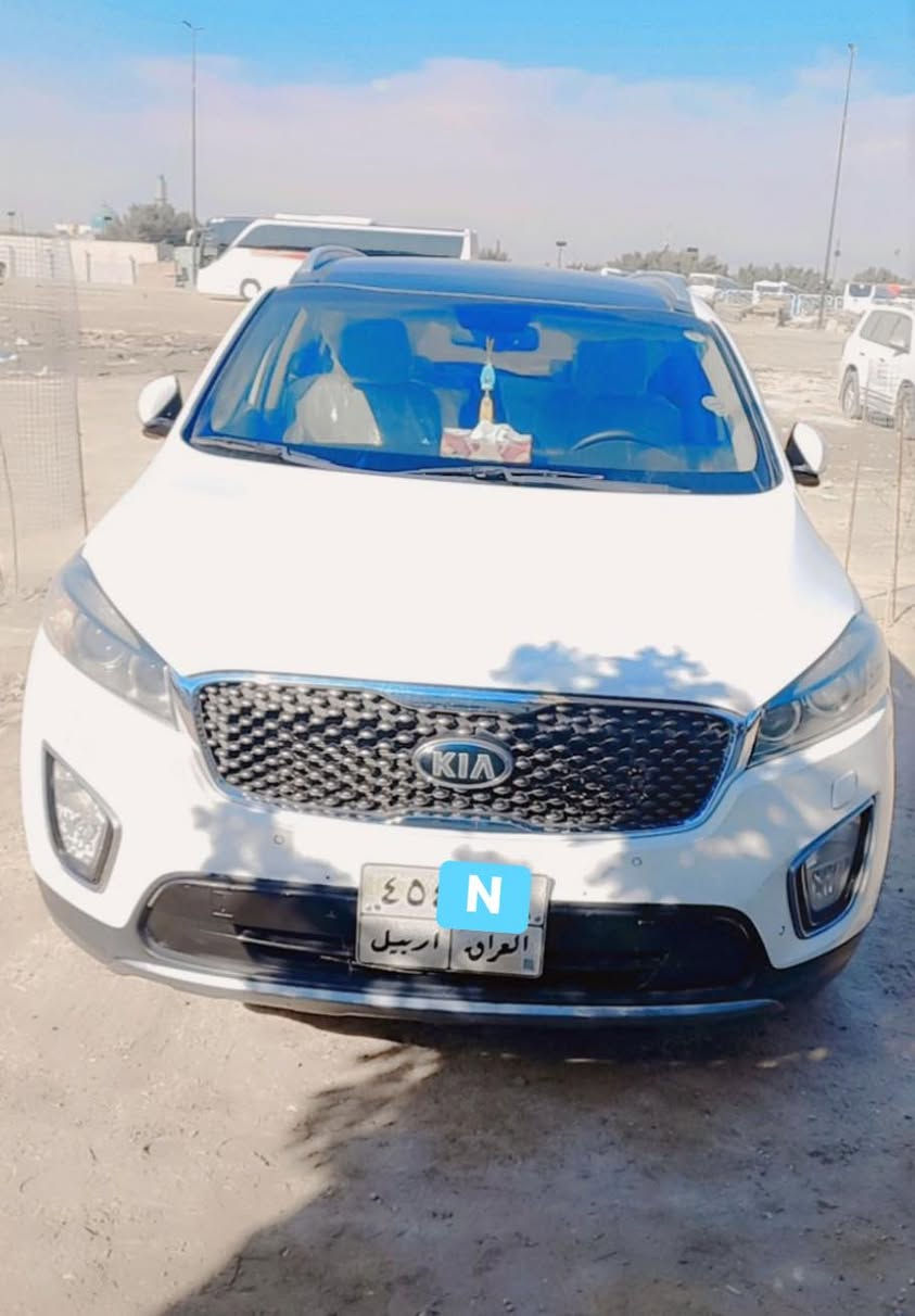 سورنتو مديل2015 الشكل جديد ٢٠١٦فول مواصفات واحد على واحد  محرك ٢٥٠٠  / ٤ سلندر   تحمل كل المواصفات  رقم أربيل فقط بنيد مصبوغ  وبيه شخوط بجيهة  اليمنه  اثر دحجه بسيطة  ودحجة خفيفه بل الصندوق إصبعين ومصلحه  السياره جاهزه فلس مااذب عليه العنوان نجف كوفه خلف مسلم ابن عقيل  ع اتصال عل الرقم   *********** او واتساب  السعر 195 ورقه $وبيه مجال  بسيط
