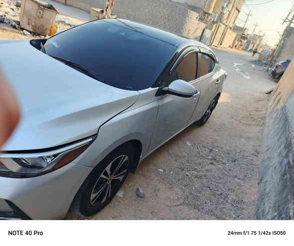 نيسان سنتره مديل ٢٠٢٣سياره جاهزه من كلشي رقم معوقين تبديل بنيد فقط ولجاملق بي بارد بقيت السياره كفاله حداديه جديده تخم تاير السعر ١٤٠وبيها مجال ***********
