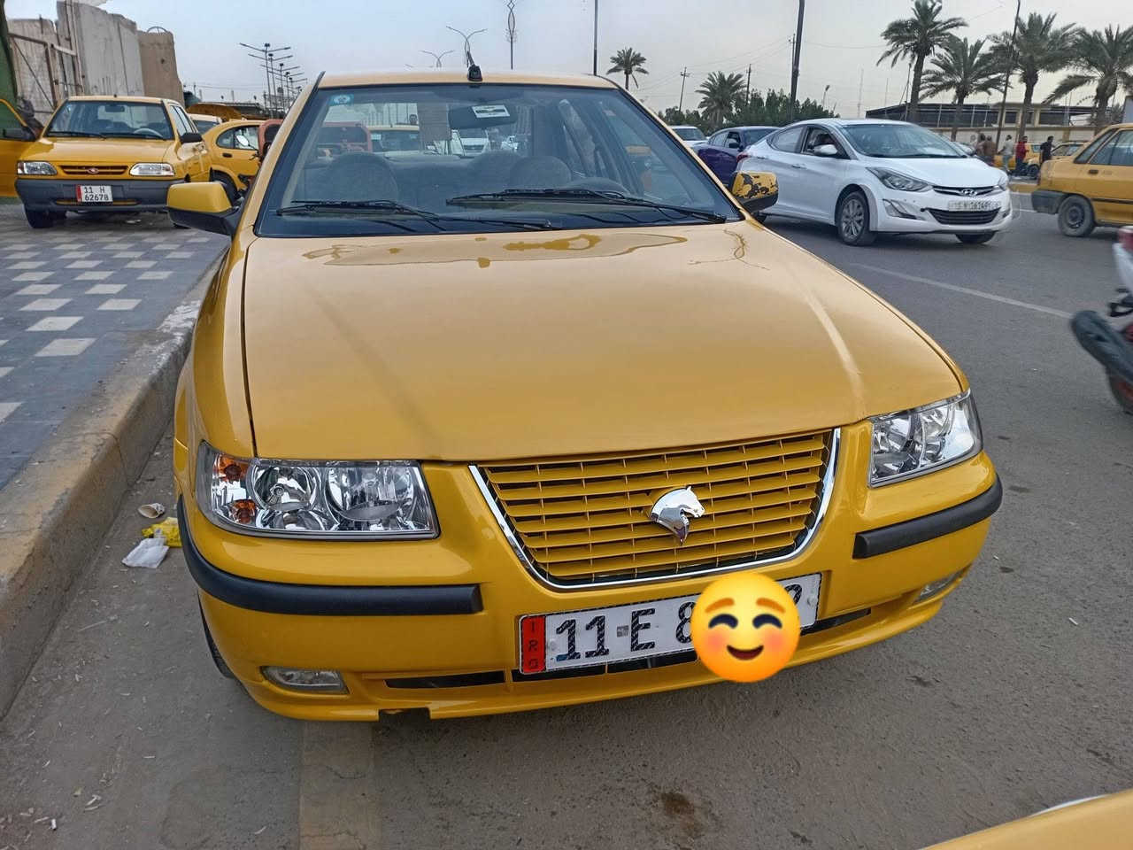 سمند موديل 13 سيارة جاهزة من كلشي كفالة عامه رقم بغداد حداديه مكينه تبريد تخم تاير سيارة جاهزة رقم ***********
