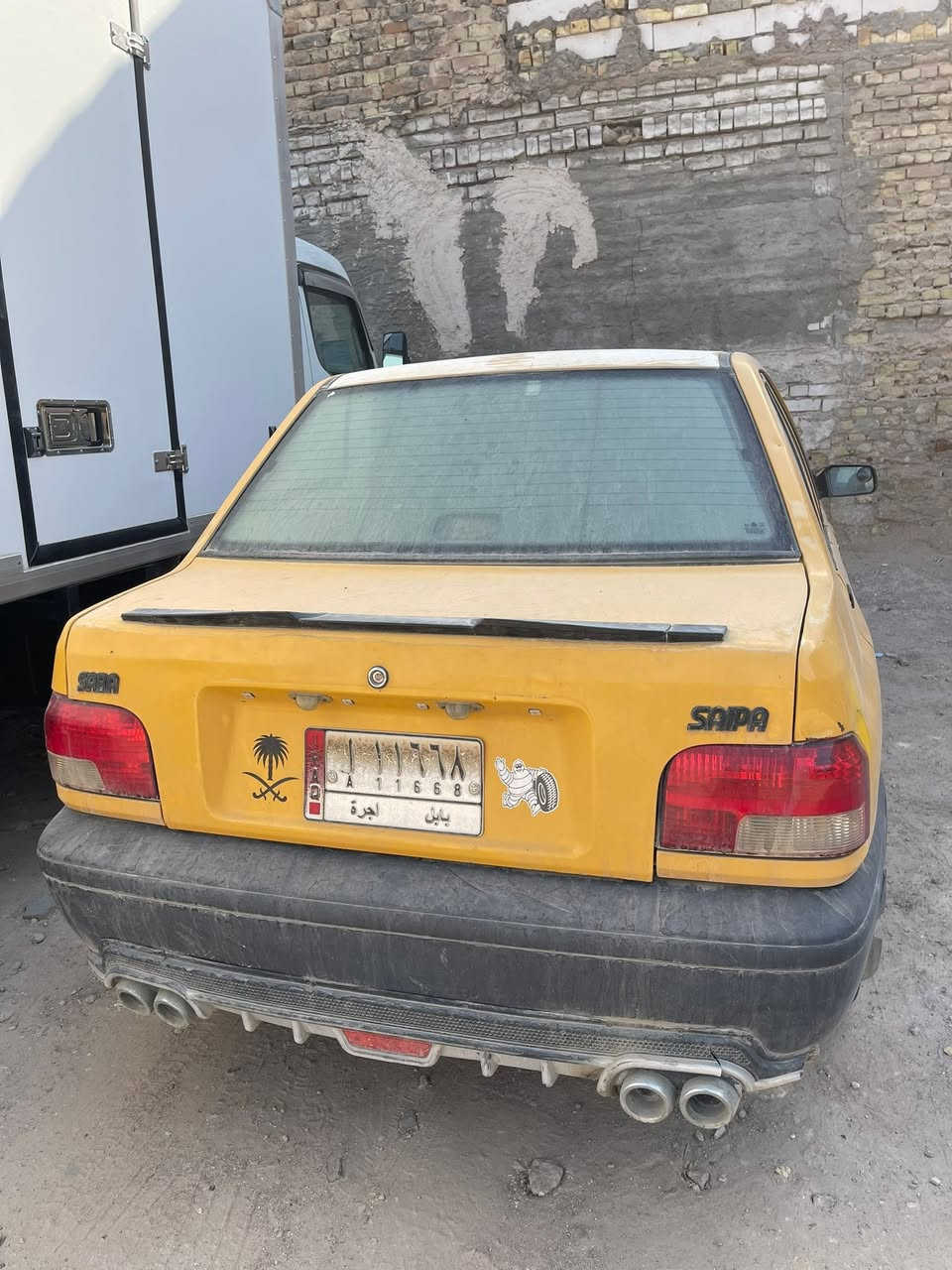السلام عليكم سايبا موديل 11 سياره حلوه و ماعيزه برغي محرك و كير كلش حلوات سياره تبريد تدفئه سياره حلوه حماوه ابد متصعد بيه مراوح اثنين 
تريد مداور تريد. بدون بكيفك راعيه استاذ جامعي السعر 15 ورقه بيه مجال بسيط سياره امانه الله صاره عندي 7 اشهر ماموكفتني ابمكان العنوان نجف 
للاتصال. ***********
