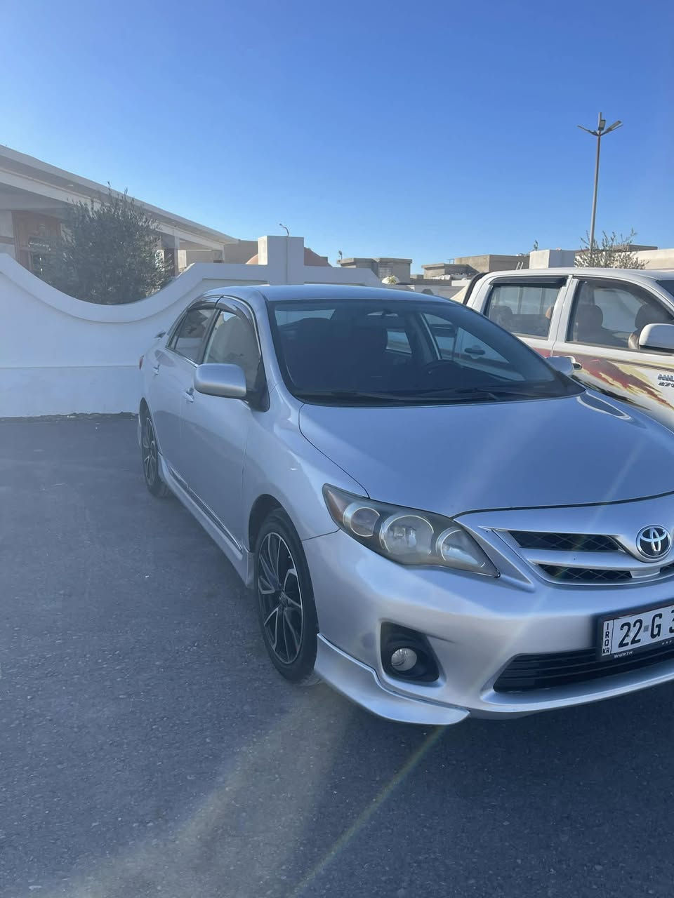 كرولا 2012 سپورتي
رقم سنويه جديد 2029
تحويل و غرامات شرط 
بدون صبغ بدون ضربه 
نص جاملغ تعديل 
كير و مكينه شرط مامفتوح 
تايرات جديد ويل 2023 
سعر 129 مجال 
***********
عنوان روفيا 
مامتواجد عل فيس 
شراي خابر تحياتي لل جميع
