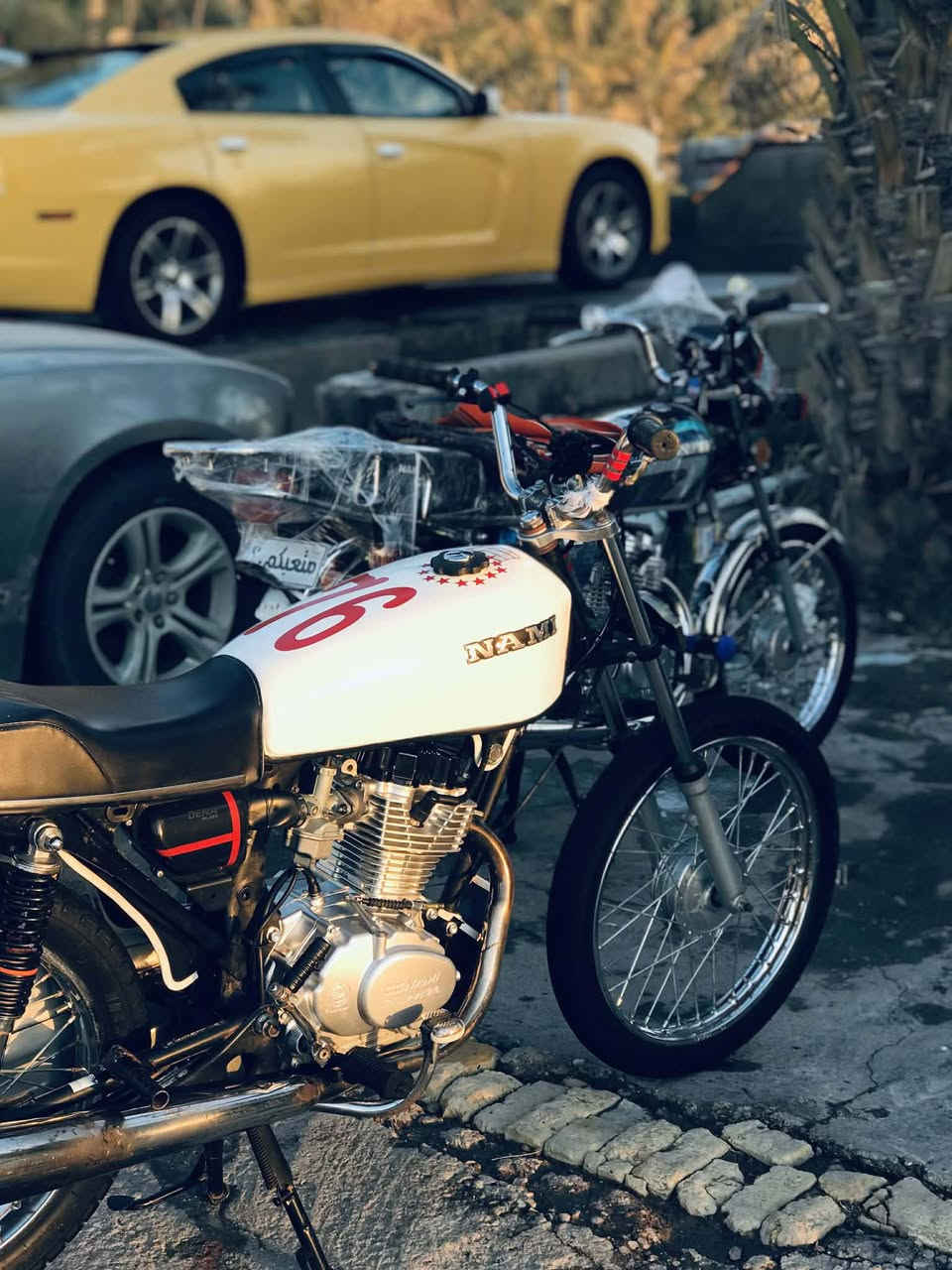 سلام عليكم دراجه تعمير سيجي نامه مديل 25 غراض كلهه 25 شاصي 22 شلامجه اصلي مفتوحه ولفات وشادله ولفات 01 شرط افصل بيها للصبح مكفوله عشاير وسرقه دراجه فول مال جناي نشطه مكاني رفاعي الناظم سعر 450 قفل بدون مداهر رقمي ***********
